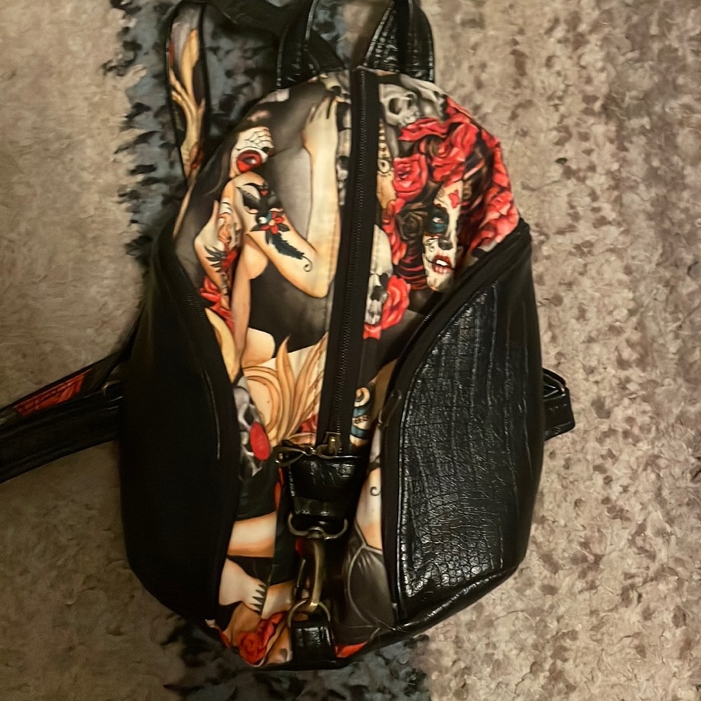 Handmade mini backpack